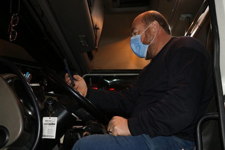 Edirne'de tır şoförleri yeni yılı ailelerinden kilometrelerce uzakta karşıladı G1