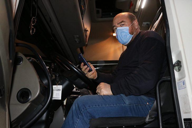 Edirne'de tır şoförleri yeni yılı ailelerinden kilometrelerce uzakta karşıladı G2