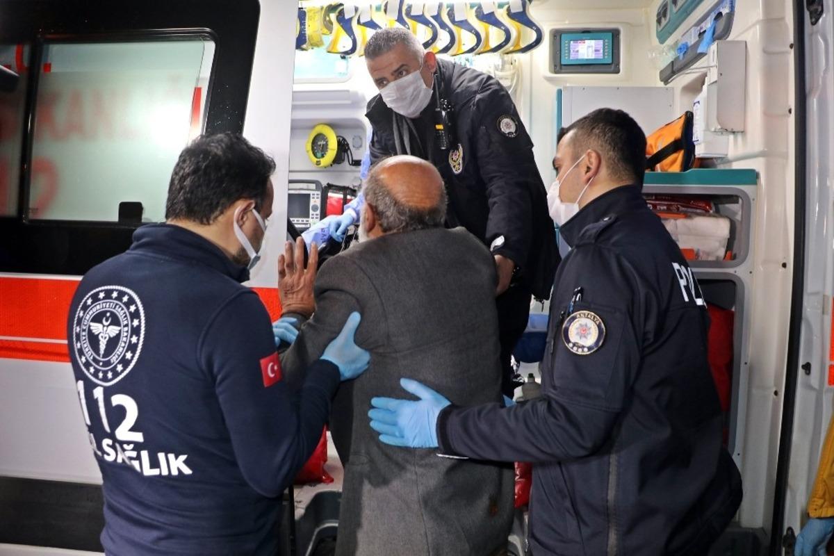 Polisin &lsquo;bende korona var&rsquo; diyen alkoll&uuml; şahısla imtihanı