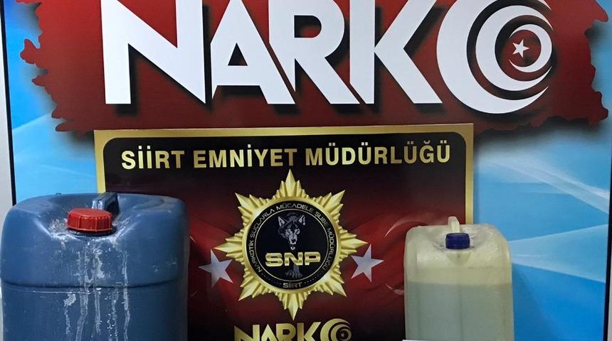 Siirt&rsquo;te 21 kilo 240 gram uyuşturucu madde ele ge&ccedil;irildi