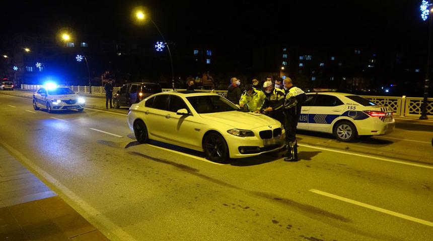 Benzini biten otomobili bırakıp kaçan 16 yaşındaki sürücüye, 10 bin lira ceza