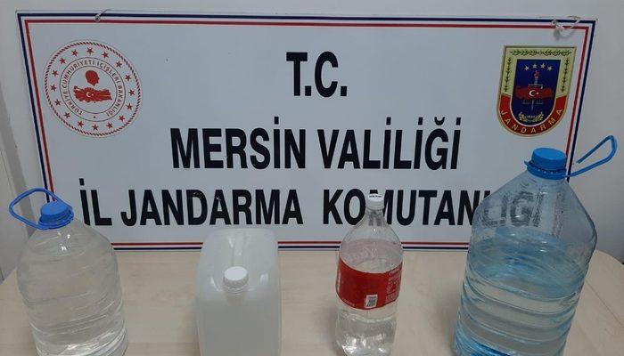 Mersin’de sahte içki üretimi yapan 3 kişi gözaltına alındı
