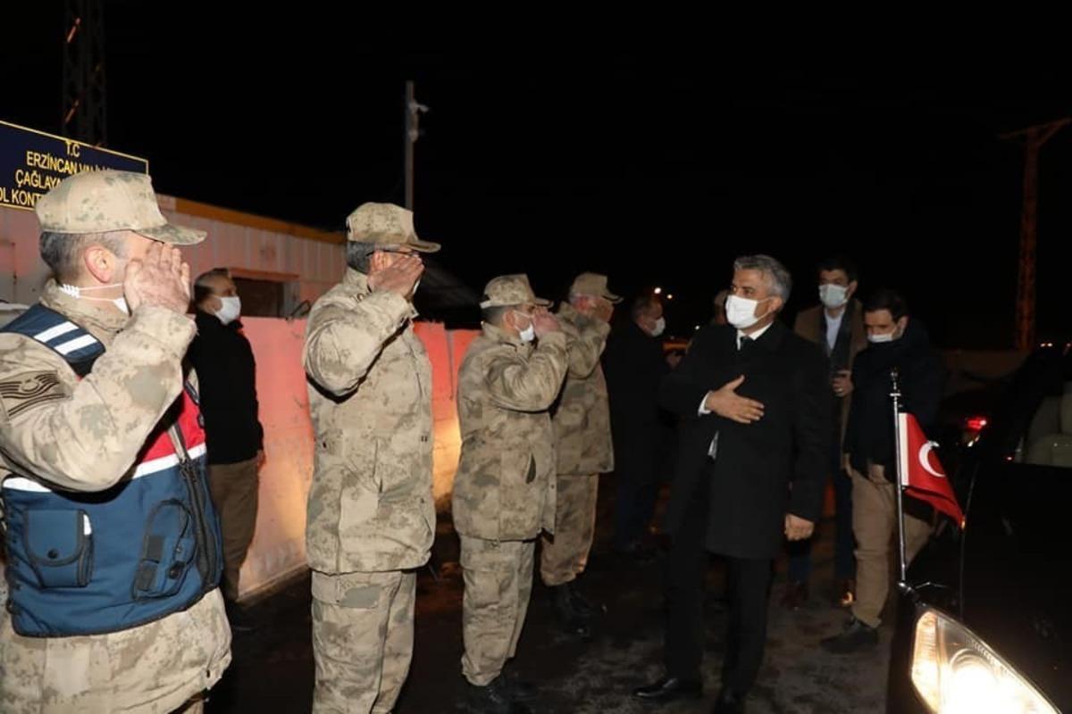 Vali Makas yeni yıla g&uuml;venlik g&uuml;&ccedil;leriyle girdi