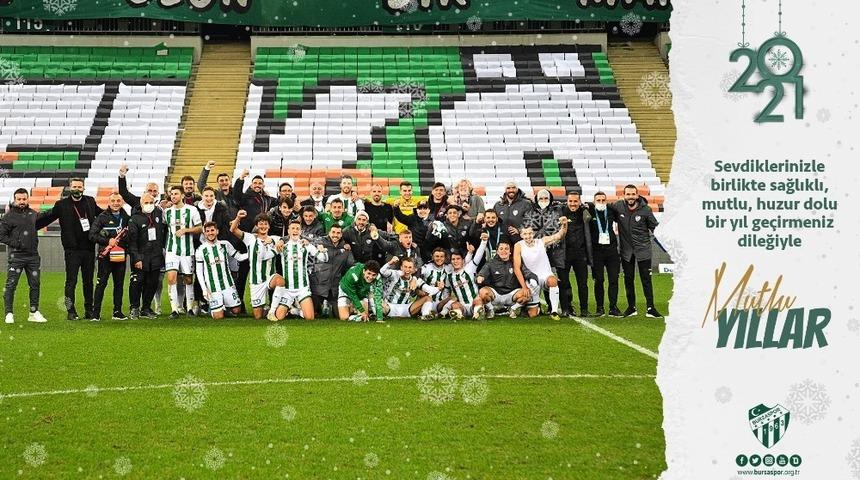 Bursaspor&rsquo;dan yeni yıl mesajı