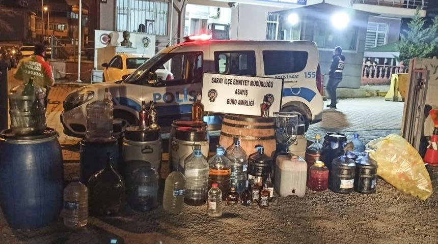 619 litre ka&ccedil;ak i&ccedil;ki ele ge&ccedil;irildi