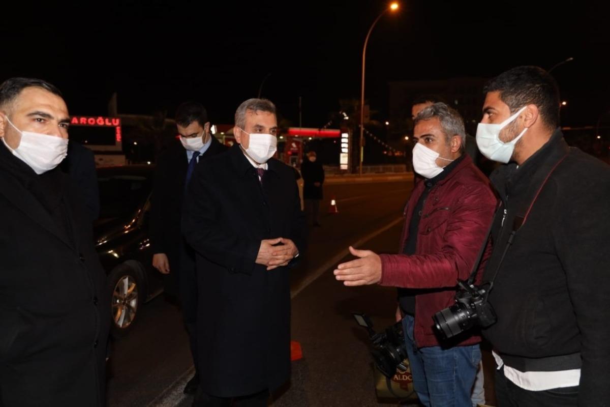 Beyazg&uuml;l yeni yıla polis ve basın mensuplarıyla girdi