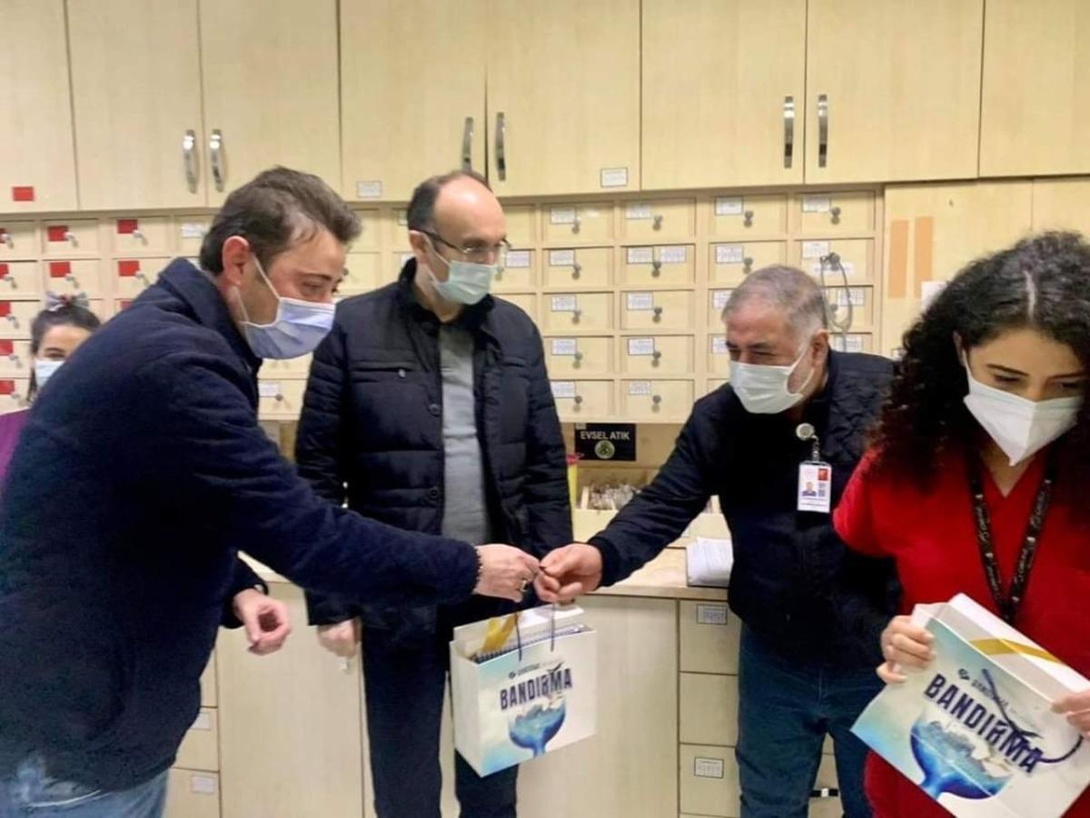 İl&ccedil;e protokol&uuml; yeni yıla ziyaretlerle girdi