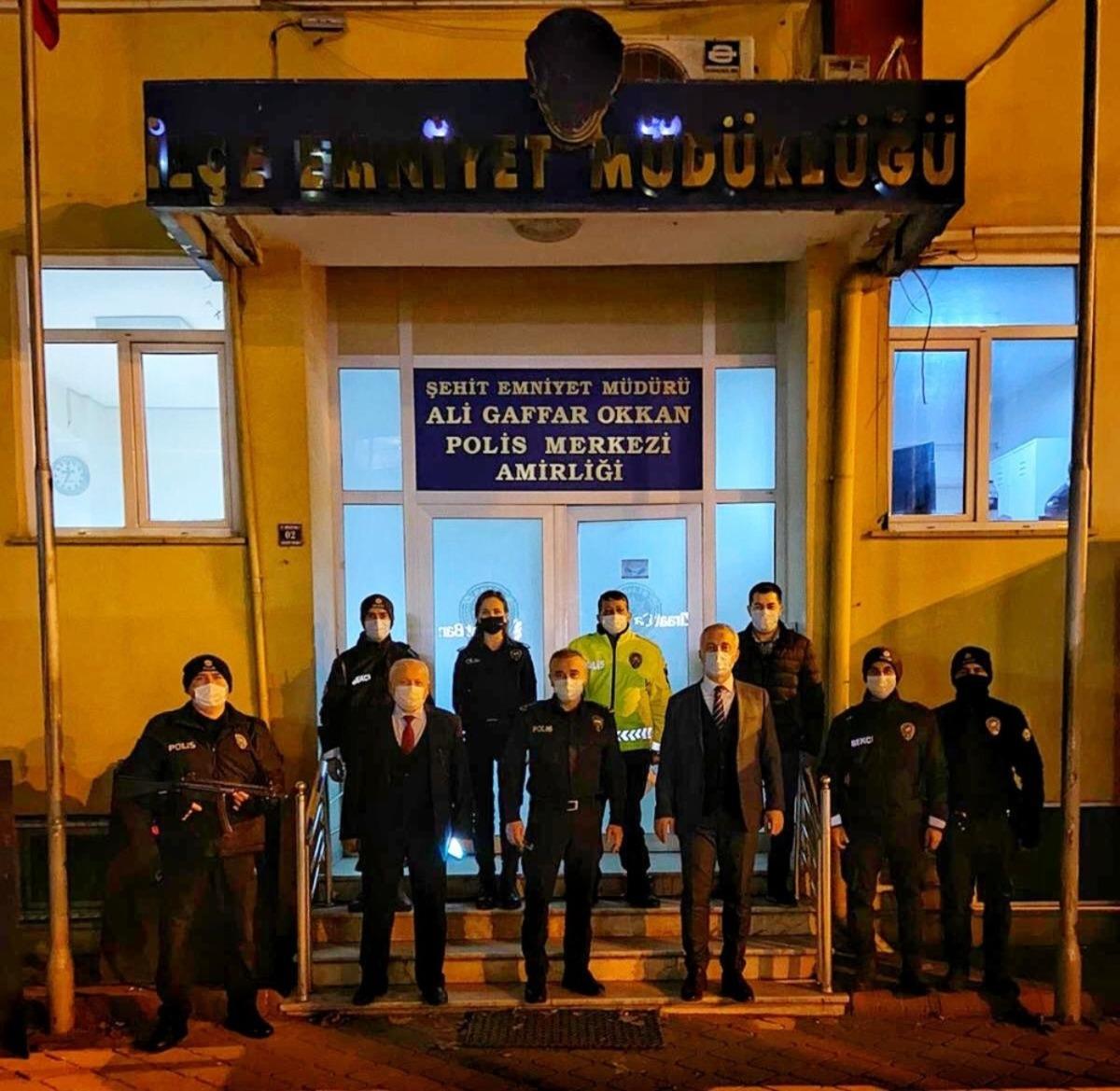 Başkan Babaoğlu yeni yılı sağlık&ccedil;ılarla karşıladı