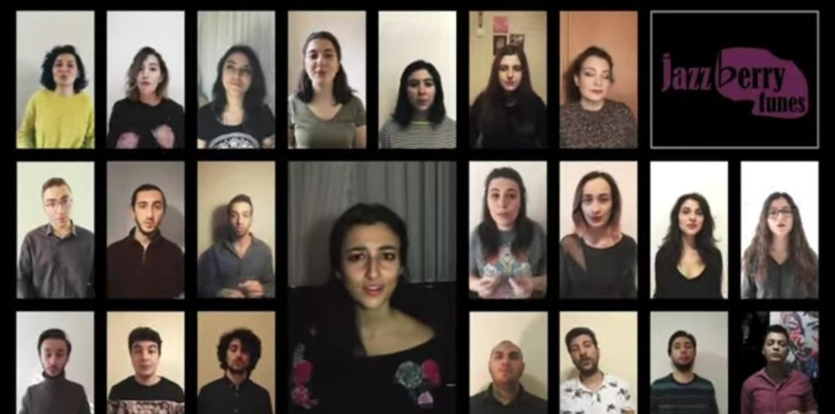 Yeni yıl konseri online yapıldı