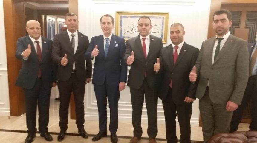 Fatih Erbakan Paland&ouml;ken teşkilatını konuk etti