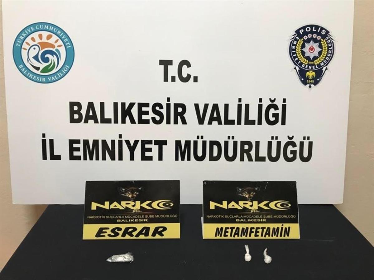 Balıkesir polisinden 20 kişiye uyuşturucu operasyonu