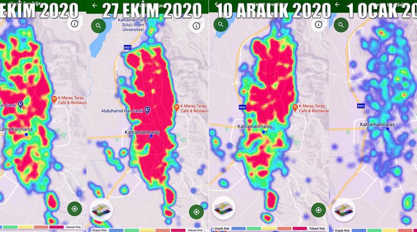 Kahramanmaraş'ta her 2 kişiden biri koronavirüs hastalığını geçirdi