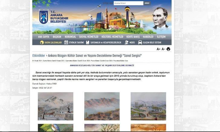 Ankara Büyükşehir Belediyesi’nden sanal sergi G4