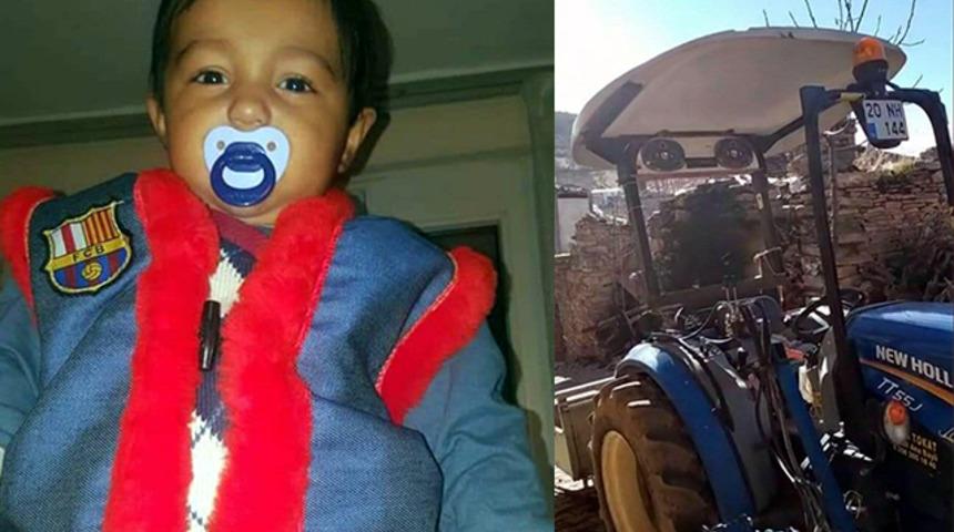 11 yaşındaki çocuğun kullandığı traktörden düşen 3 yaşındaki kardeşi öldü