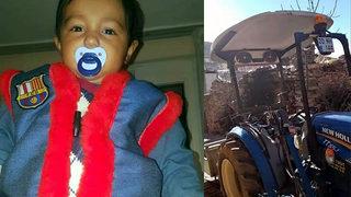 11 yaşındaki çocuğun kullandığı traktörden düşen 3 yaşındaki kardeşi öldü