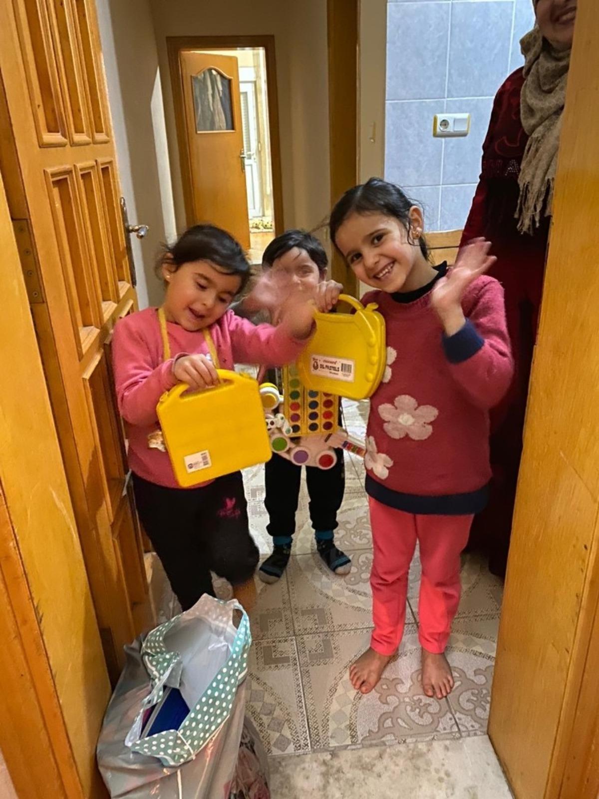 Yeni yıla mutlu girdiler