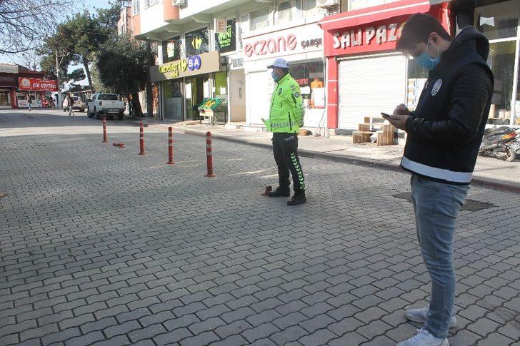 Manyas’ta sokağa çıkma yasaklarına uyuldu G3