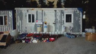 İstanbul'da 1400 litre kaçak içki ele geçirildi