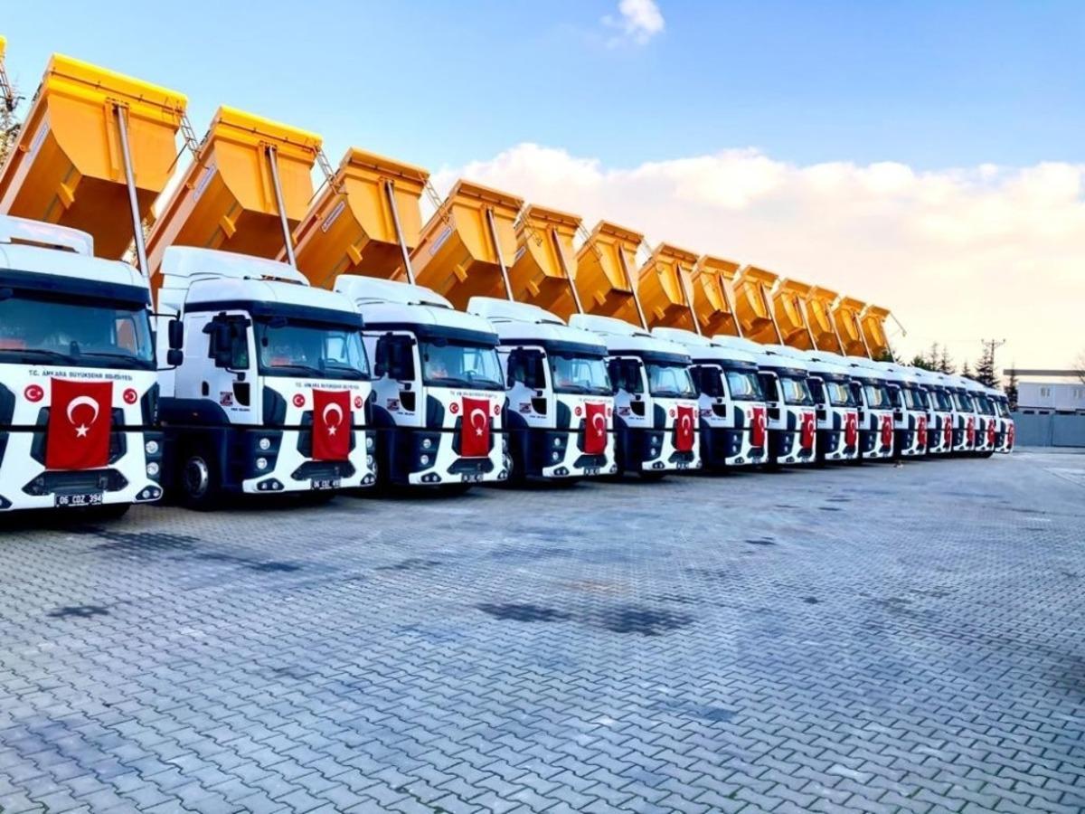 B&uuml;y&uuml;kşehir belediyesi ara&ccedil; filosu her ge&ccedil;en g&uuml;n b&uuml;y&uuml;yor