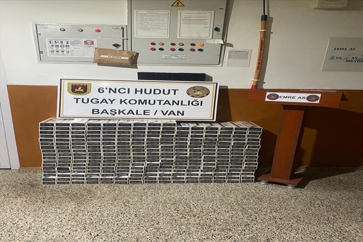 Hakkari ve Van&rsquo;da ka&ccedil;ak sigara ve uyuşturucu madde ele ge&ccedil;irildi