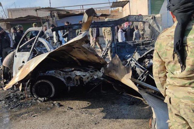 MSB: "Ter&ouml;r &ouml;rg&uuml;t&uuml; PKK/YPG, Suriyeli masum sivilleri hedef almaya devam ediyor. Barış Pınarı b&ouml;lgesindeki Rasulayn&rsquo;da sivil halkın bulunduğu b&ouml;lgede bomba y&uuml;kl&uuml; ara&ccedil; patlatan ter&ouml;ristler, 2 masum &ccedil;ocuğu katlederken 2 sivili de yaraladı." 1