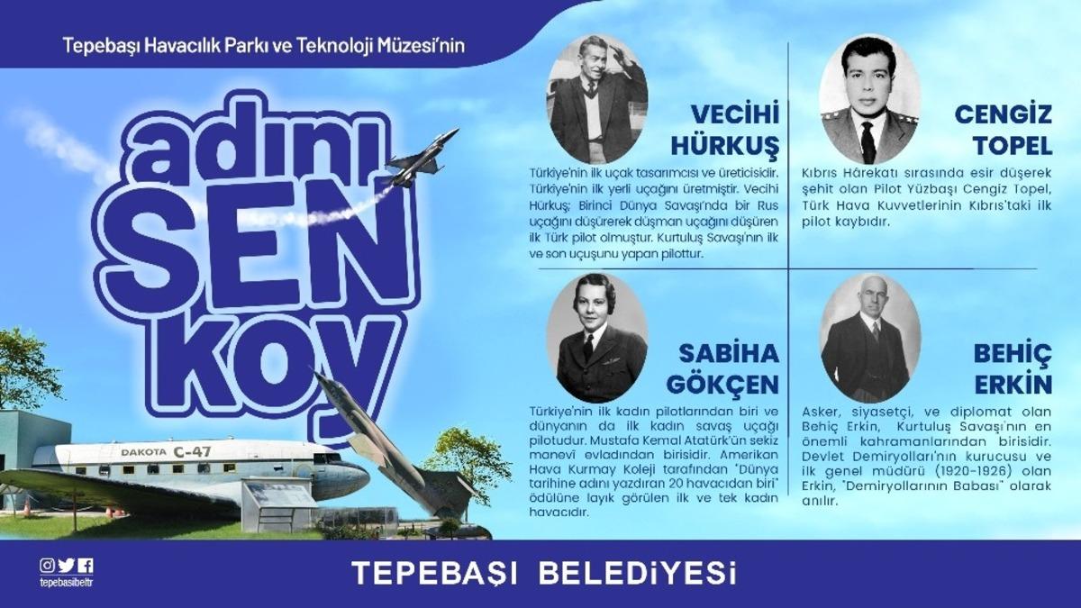 Havacılık Parkı ve Teknoloji M&uuml;zesi&rsquo;nin yeni adını Eskişehir halkı belirleyecek