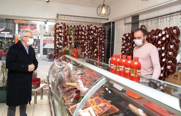 Başkan Erdem’den esnafa moral ziyareti G3