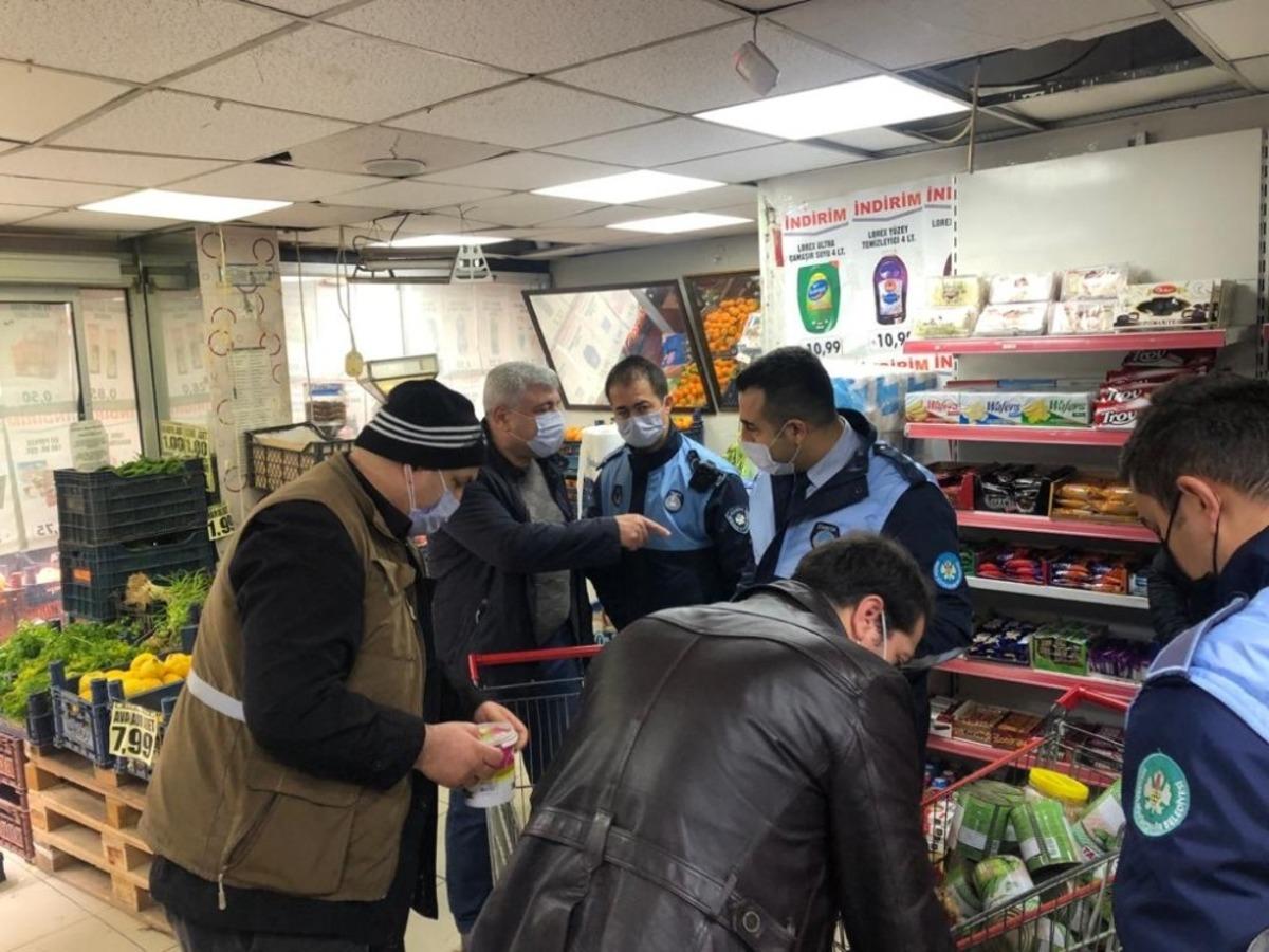 B&uuml;y&uuml;kşehir zabıta son kullanma tarihi ge&ccedil;miş &uuml;r&uuml;nlere el koydu