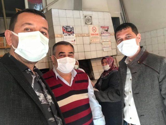 Çan Esnaf ve Sanatkârlar Odasından maske dağıtımı