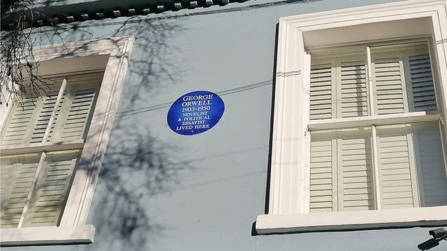 George Orwell'in Londra'da Portobello Road üzerinde bir dönem yaşadığı evi