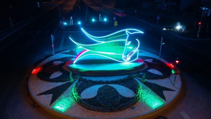 İtfaiye kavşağı yeni görünümüyle çok beğenildi G1