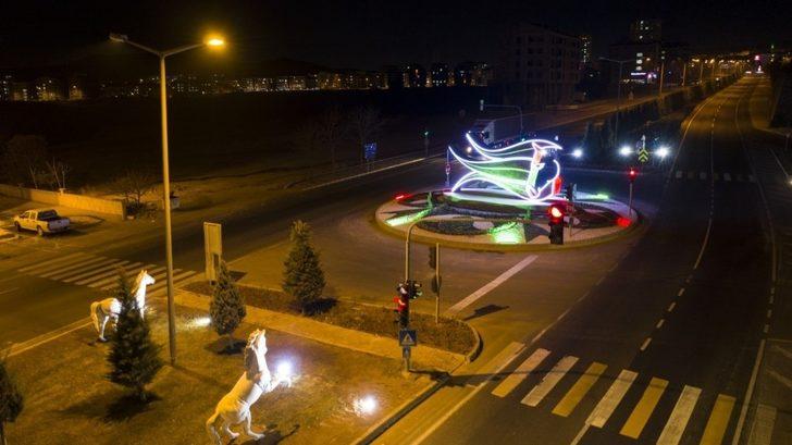 İtfaiye kavşağı yeni görünümüyle çok beğenildi G3