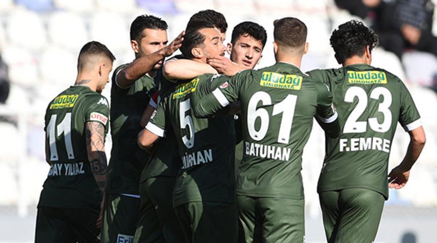  Bursaspor'un yükselişi sürüyor