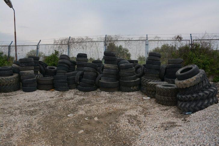 Ömrünü tamamlayan lastikler geri dönüşümle ekonomiye kazandırıldı G5