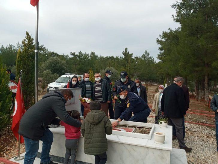 Karabacaklı , şehadetinin 5. yılında mezarı başında anıldı G2
