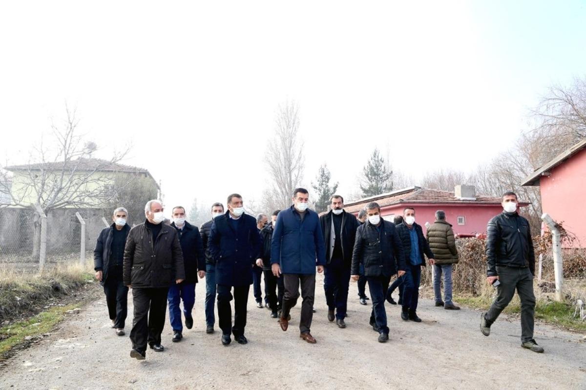 Başkan G&uuml;rkan, &Ouml;ren Mahallesinde inceleme yaptı