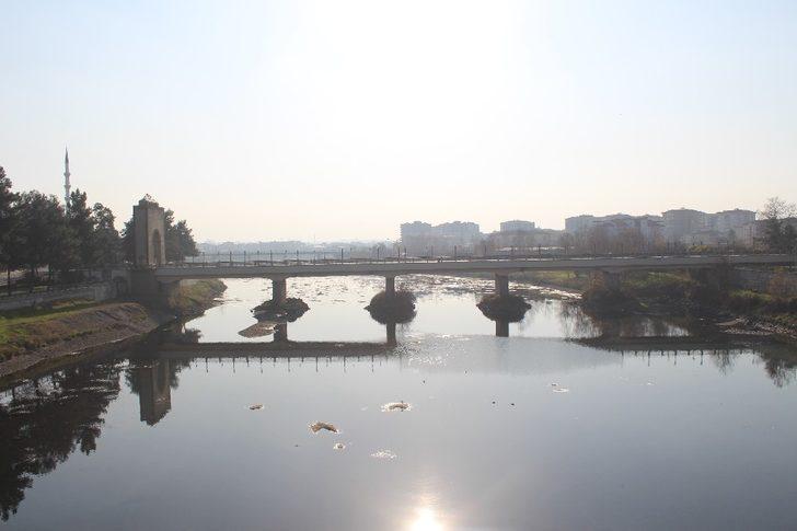 Yeşilırmak Nehri’nde sular çekildi G3