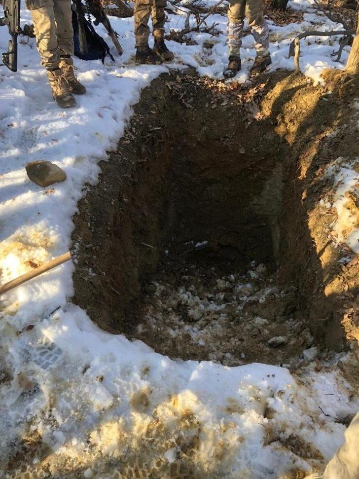 Bitlis’te 10 sığınak ile çok sayıda mühimmat ele geçirildi G3