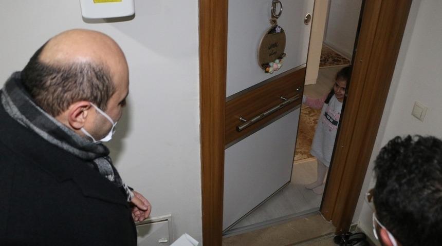 K&uuml;&ccedil;&uuml;k Zeynep&rsquo;e Başkan Orhan S&uuml;rprizi