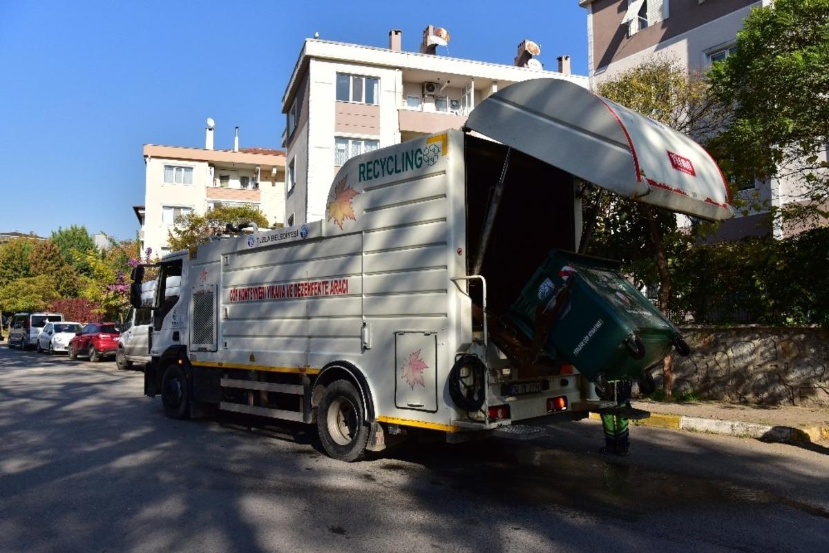 Tuzla&rsquo;da 2020 yılında 945 kez ihtiya&ccedil; sahibi vatandaşların evleri temizlenerek dezenfekte edildi