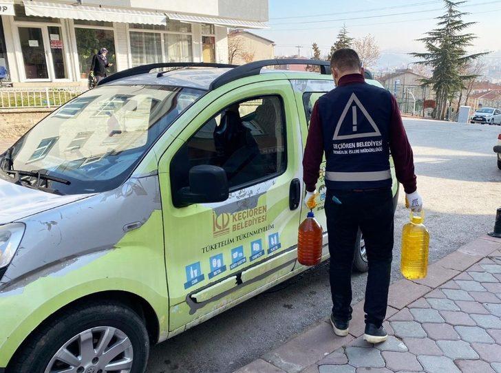 Keçiören’de 10 litre atık yağ getirene çanta hediye G3