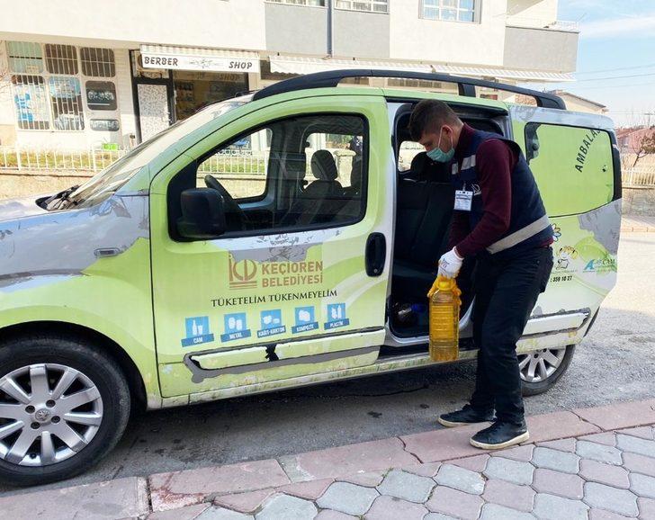 Keçiören’de 10 litre atık yağ getirene çanta hediye G4