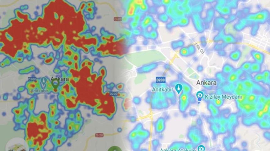 Sevindiren haber! Ankara'da harita yeşile döndü
