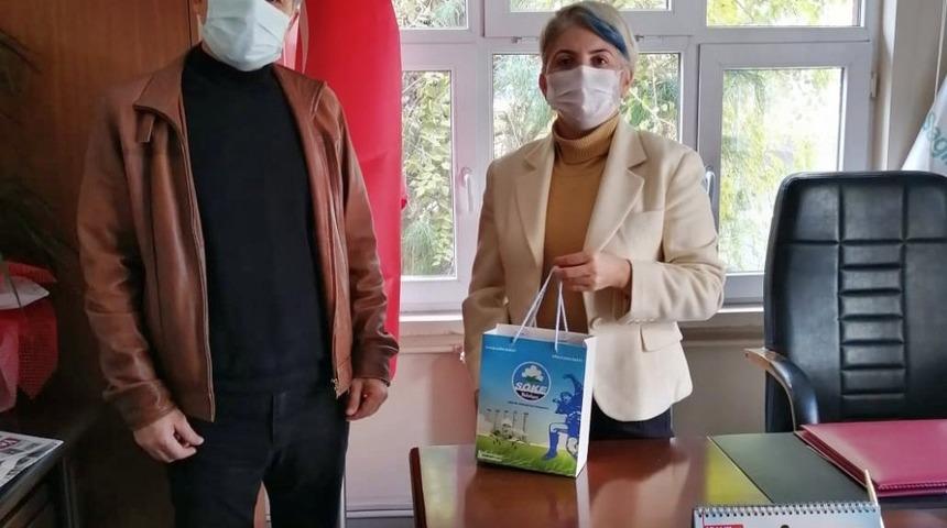 Söke Belediyesi sağlık çalışanlarını unutmadı