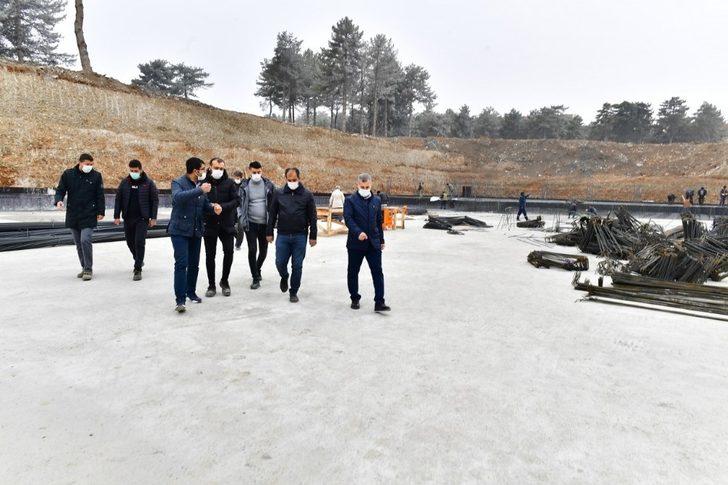 Yeşilyurt’ta yeni belediye hizmet binası inşaat çalışmaları G2