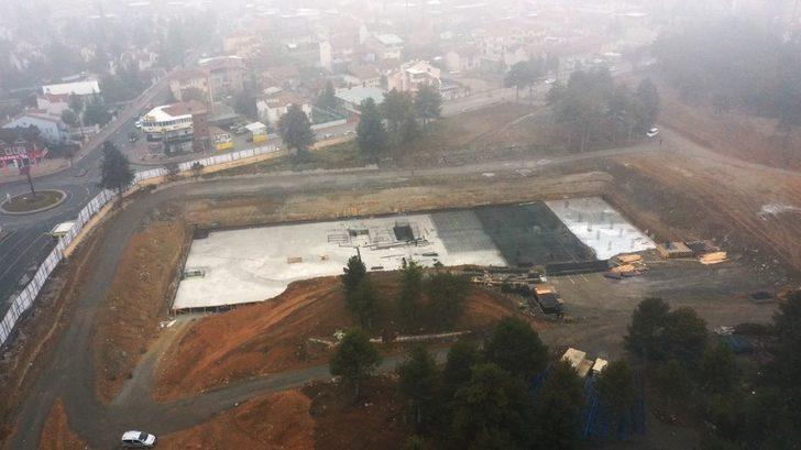 Yeşilyurt’ta yeni belediye hizmet binası inşaat çalışmaları G3