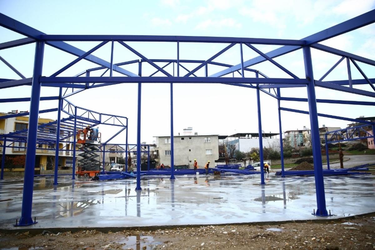 Aydın B&uuml;y&uuml;kşehir Ortaklar&rsquo;da cemiyet alanı yapıyor