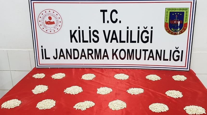 Kilis&rsquo;te uyuşturucu hap operasyonu