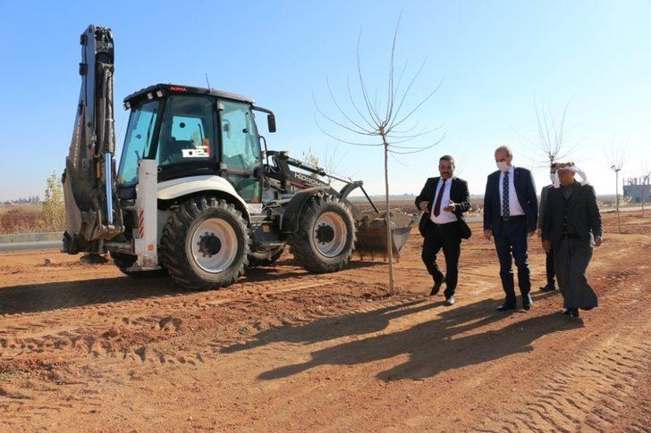 Akçakale’de yeşil alan çalışması G1