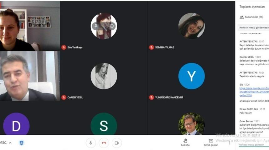 AD&Uuml; 1. Online Sekt&ouml;r Temsilcisi-&Ouml;ğrenci Buluşmaları ger&ccedil;ekleşti